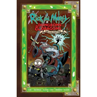 Libro Rick And Morty Vs Dungeons & Dragons - Deluxe Edition