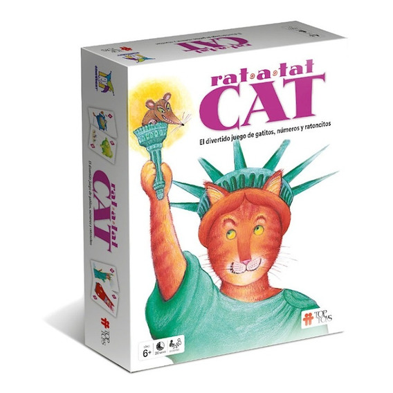 Juego De Mesa Rat A Tat Cat Juego De Cartas Top Toys Lelab