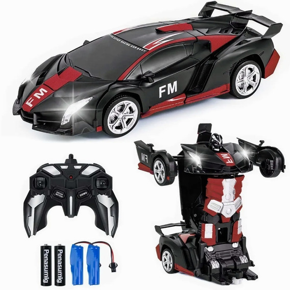 Coche Control Remoto Transformers Carro Teledirigido Niños