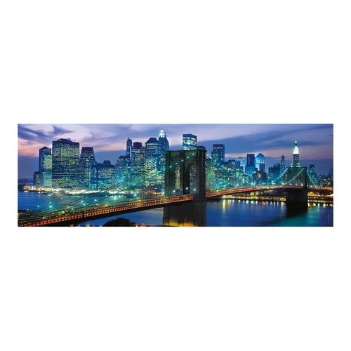 Brooklyn Bridge New York Panorama Rompecabezas 1000 Clementoni