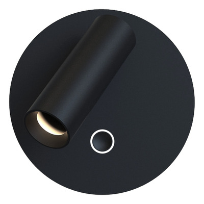 Aplique Led Geniusr-ap-ng Móvil Negro Dual Diseño Gmg 