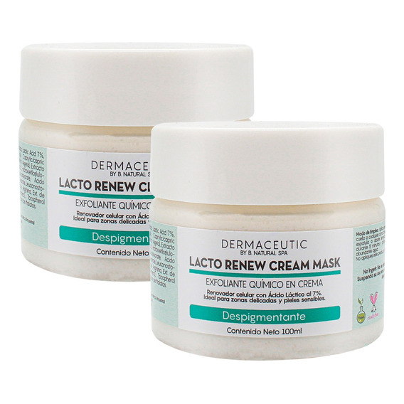 Kit 2 Piezas De Lacto Renew Cream Mask