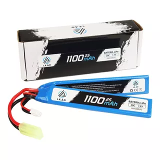 Bateria Lipo -7.4v - 2s(2 Pack) 1100mah 20c/40c Airsoft