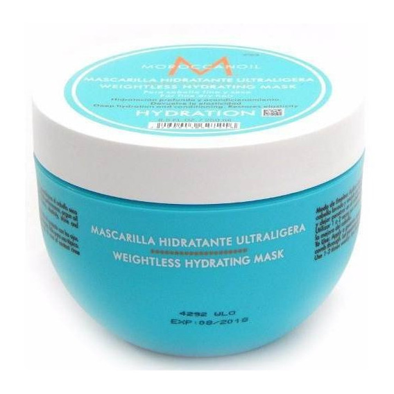 Moroccanoil Hydration Máscara Hidrata Ultraligera Light X250