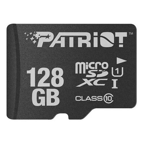 Tarjeta de memoria microSD Patriot serie Lx, 128 GB, clase 10