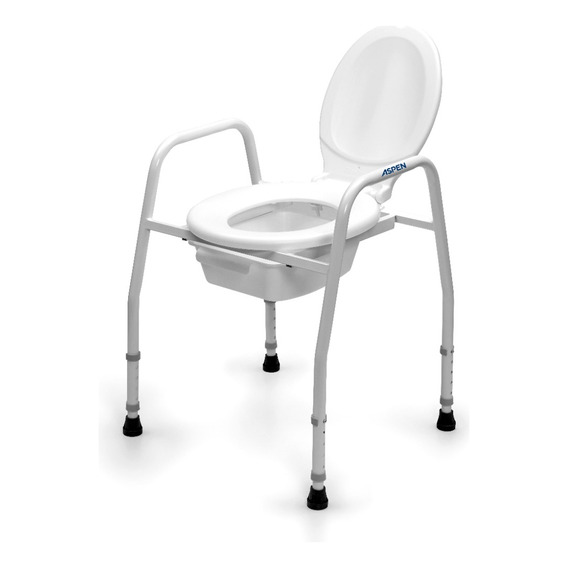 Silla Inodoro De Baño Asiento Portátil Sin Respaldo Aspen 