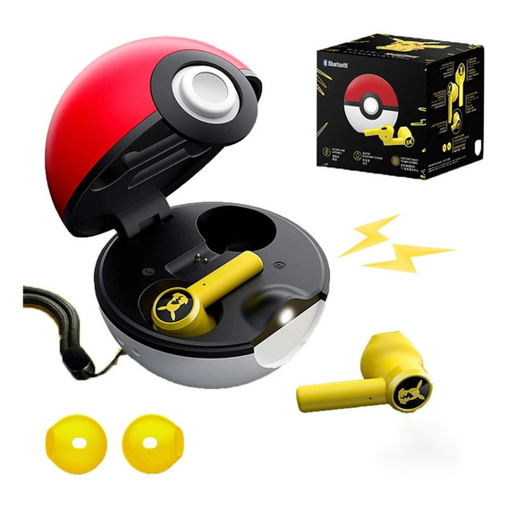 Auriculares Inalámbricos Pokémon Tws True Bluetooth Pikachu