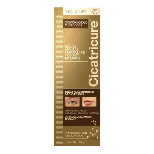 Cicatricure Gold Lift Contorno Dúo Ojos Y Boca Antiarrugas Normal