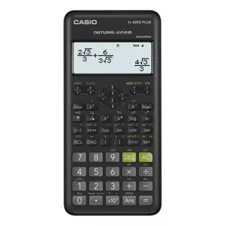 Calculadora Casio Fx-82es Plus 2da Edición Casiocentro Color Negro