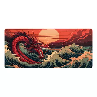 Mouse Pad Speed Gamer Dragon Tsunami Envío Gratis 