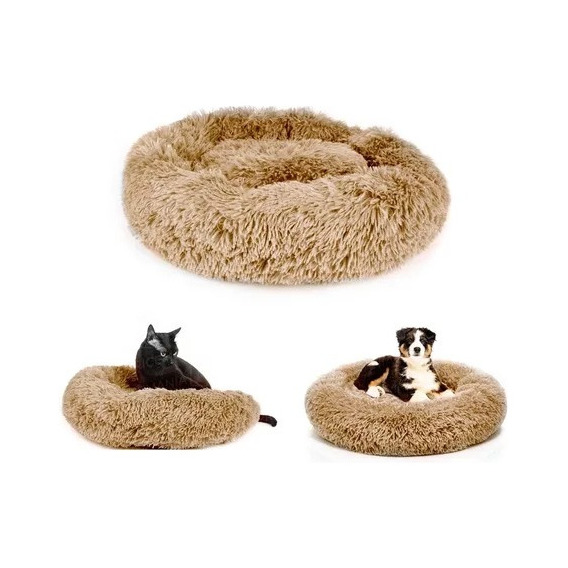 Cama Moises Nido Peluche Mascotas Perro Gato Cuna 40cm