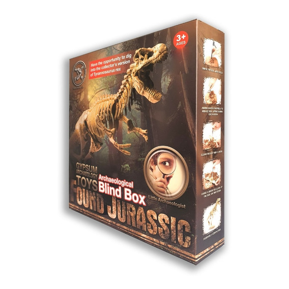 Set Arqueologia Dinosaurios T-rex Jurassicworld C/accesorios