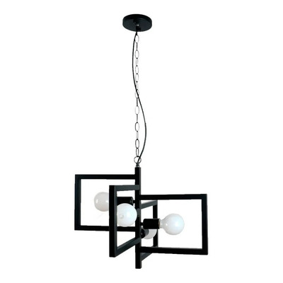 Lampara Colgante Otis Moderno 4 Luces E27 Metal Deco Lk