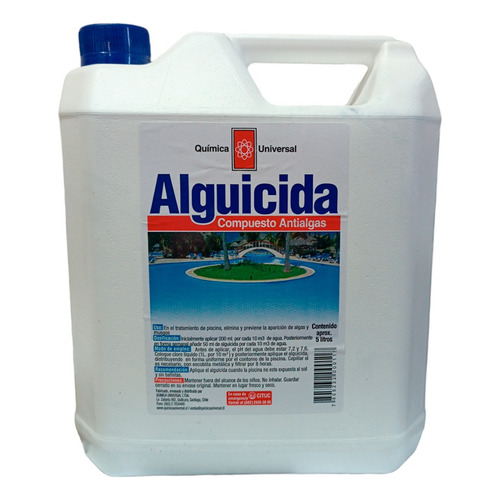 Alguicida Para Piscina 5ltrs