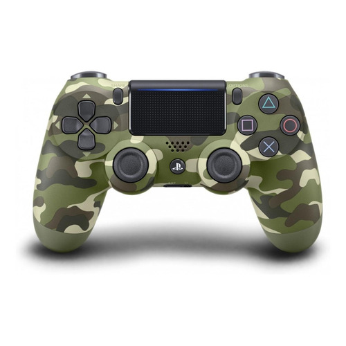 Joystick inalámbrico Sony PlayStation Dualshock 4 ps4 green camouflage