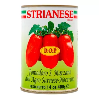 Pomodori San Marzano Strianese 400 Gr. Dop Origen Italia