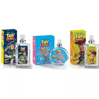 Kit Deo Colônia Toy Story Jequiti  Buzz Woody Betty 3 Unid -dia Das Crianças 