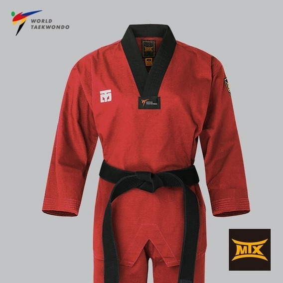 Dobok Mtx Rojo Escarlata