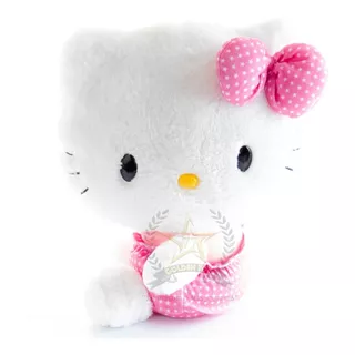 Peluche Grande Sanrio Hello Kitty Vestido Rosa  Golden Toys