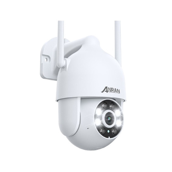 Cámara de seguridad Anran N50W1584 Wireless con resolución de 5MP visión nocturna incluida blanca