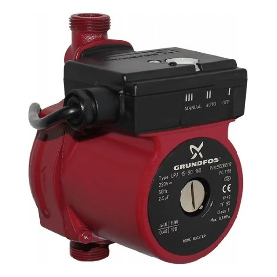 Bomba Presurizadora Agua Automatica Grundfos Upa 15-90 220v