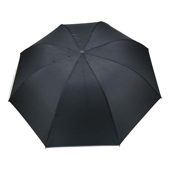 Paraguas Wellington Polo Club 13930 Color Negro Diseño De La Tela Liso