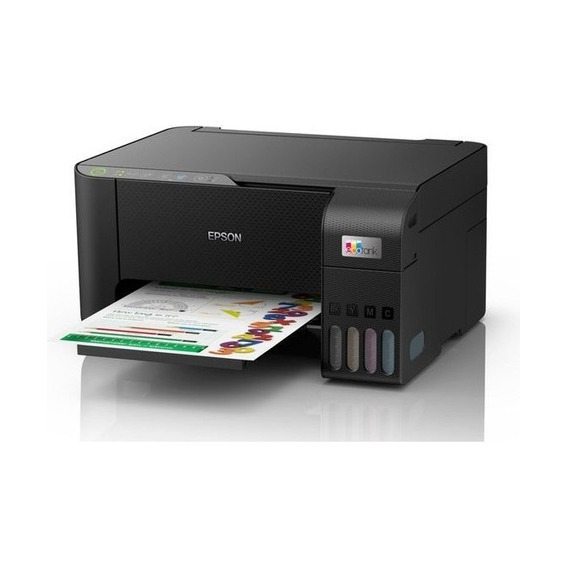 Impresora Multifuncion Inalambrica Epson L3250 Ecotank Color Negro