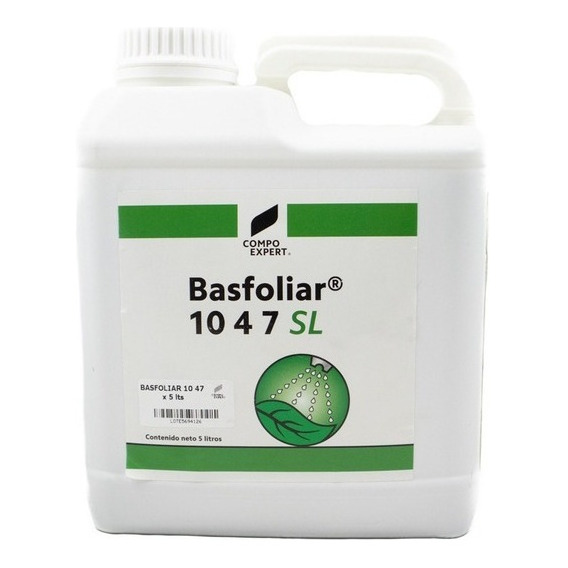 Fertilizante Liquido Basfoliar 1047 Sl 5lt Compo