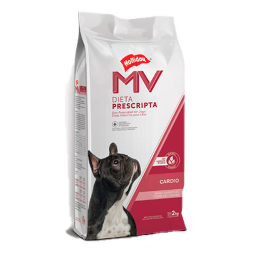 Alimento MV Dieta Prescripta Cardio para perro todos los tamaños sabor mix en bolsa de 2 kg