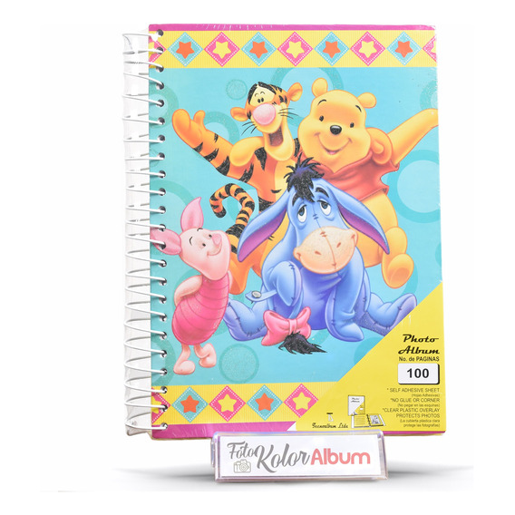 Álbum Fotográfico Infantil Winnie 100 Paginas