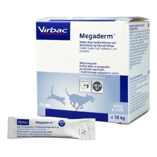 Megaderm Virbac Acidos Grasos Esenciales 28 sobres