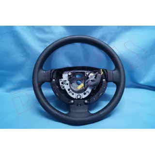 Volante Couro Comandos De Som Polo Fox Crossfox Original Vw