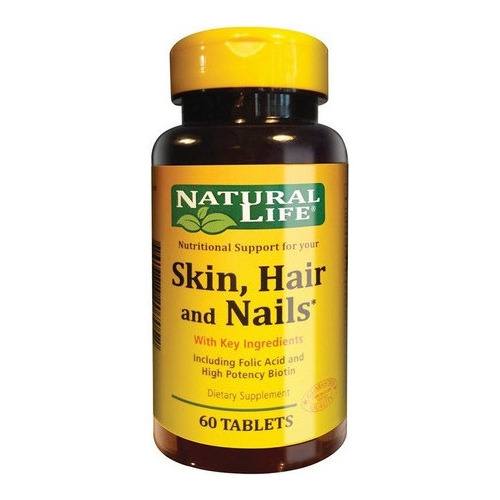 Good N Natural Life Skin Hair And Nails Pelo Piel Uñas X60 Sin sabor