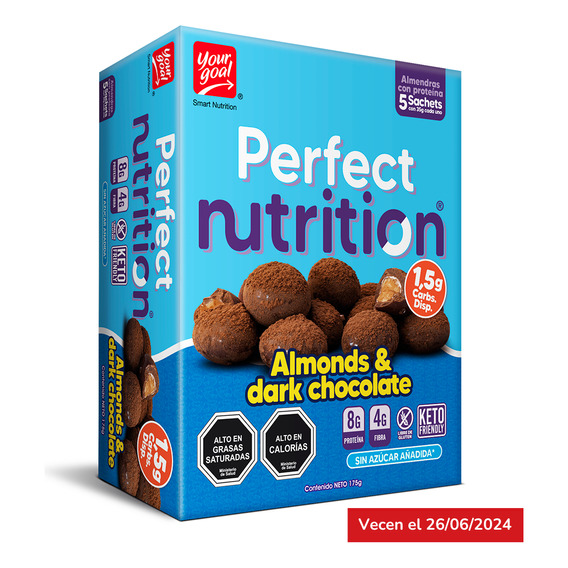 5 Perfect Nutrition Almonds & Dark Chocolate