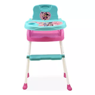Silla Booster De Comer 3 En 1 Bebé Disney Color Rosa Minnie
