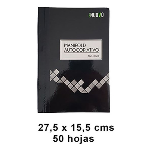 Libro Manifold Autocopiativo Triplicado