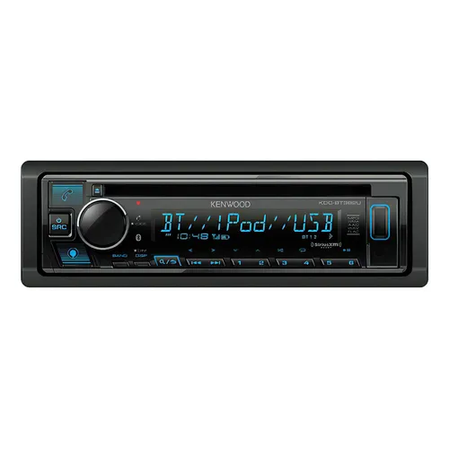 玄関先迄納品 Kenwood Alexa AM/FM, estéreo placa MP3, CD, Bt, KDC-BT382u Car Audio