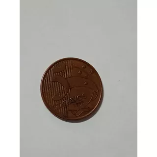 Moeda Rara De 5 Centavos - 1999