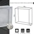 Kit de 6 ladrillos de vidrio 19 x 19 cm bloque incoloro Visual Comfort