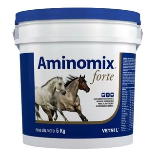 Aminomix Forte 5kg Deixe Seu Cavalo Mais Forte