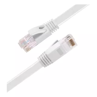 Cable Red Plano Categoria 6 Cat6 Rj45 Utp Ethernet 10 Metros