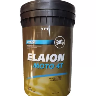 Elaion Moto 4t 20w50  X 20 Lts