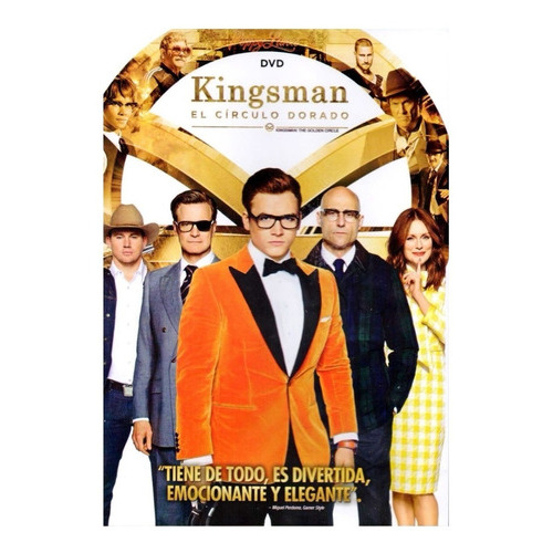 Kingsman 2 El Circulo Dorado The Golden Circle Pelicula Dvd