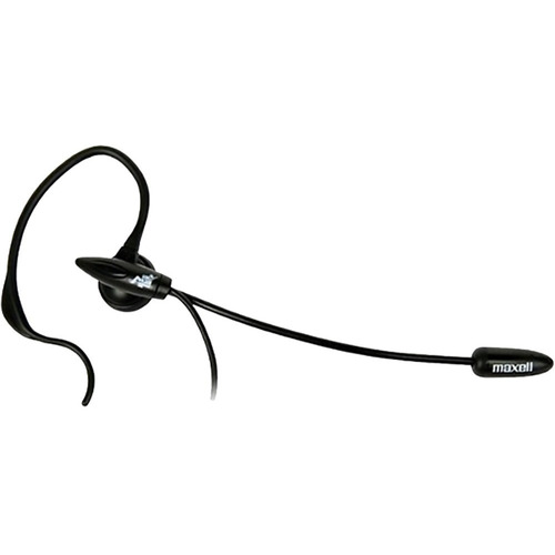 Auricular Telefónico Maxell Hmic1 C/micrófono Jack 3.5 Spica Color Negro