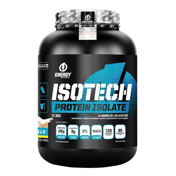 Proteina Isolatada Isotech Energy Nutrition 3kg