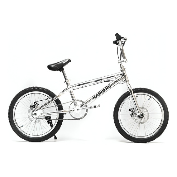 Bicicleta Randers Bmx Rod 20 Aluminio Cromado 