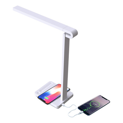 Lampara De Escritorio Led Amadea Blanca Carga Cel Tl500b Mks