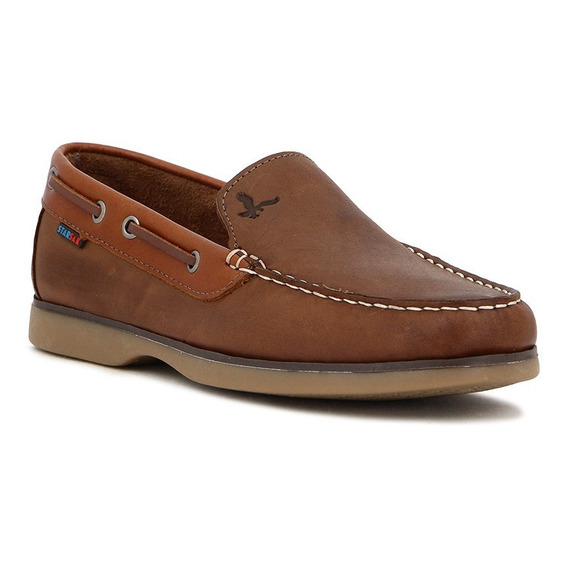 Starsax Hombre Casual Nautico Mocasin / Tabaco-whisky