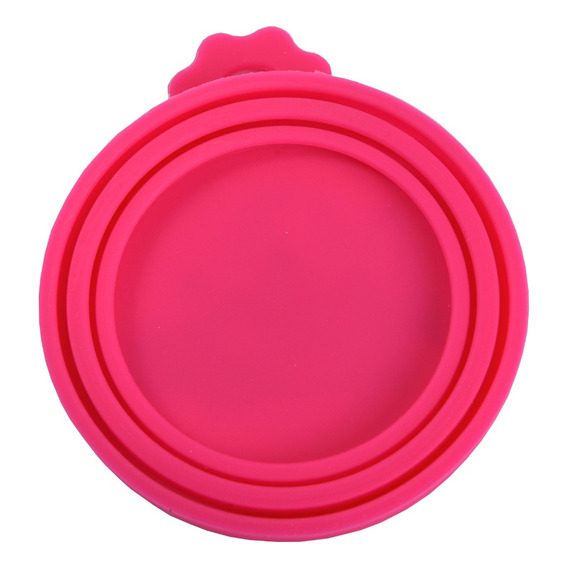 Tapa De Silicona Para Latas Fucsia Perro Mascan