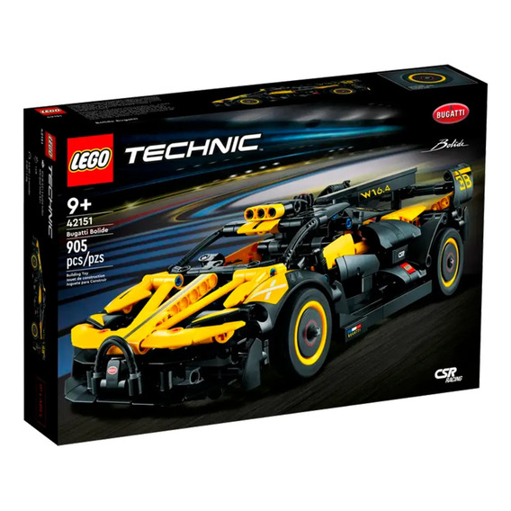 Bugatti Bolide Lego 905pcs 42151